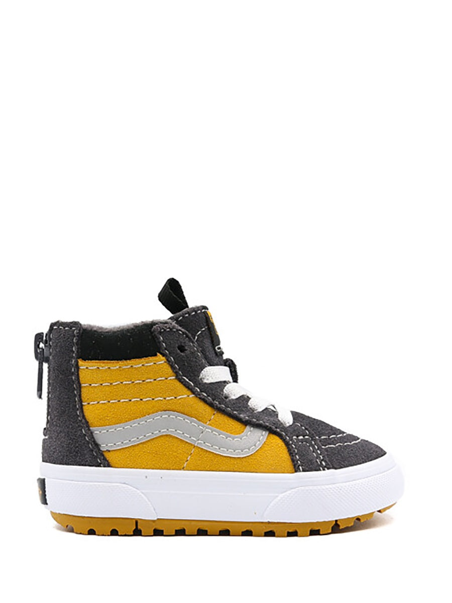 VANS Mini High-Top Leather Sneakers for Kids