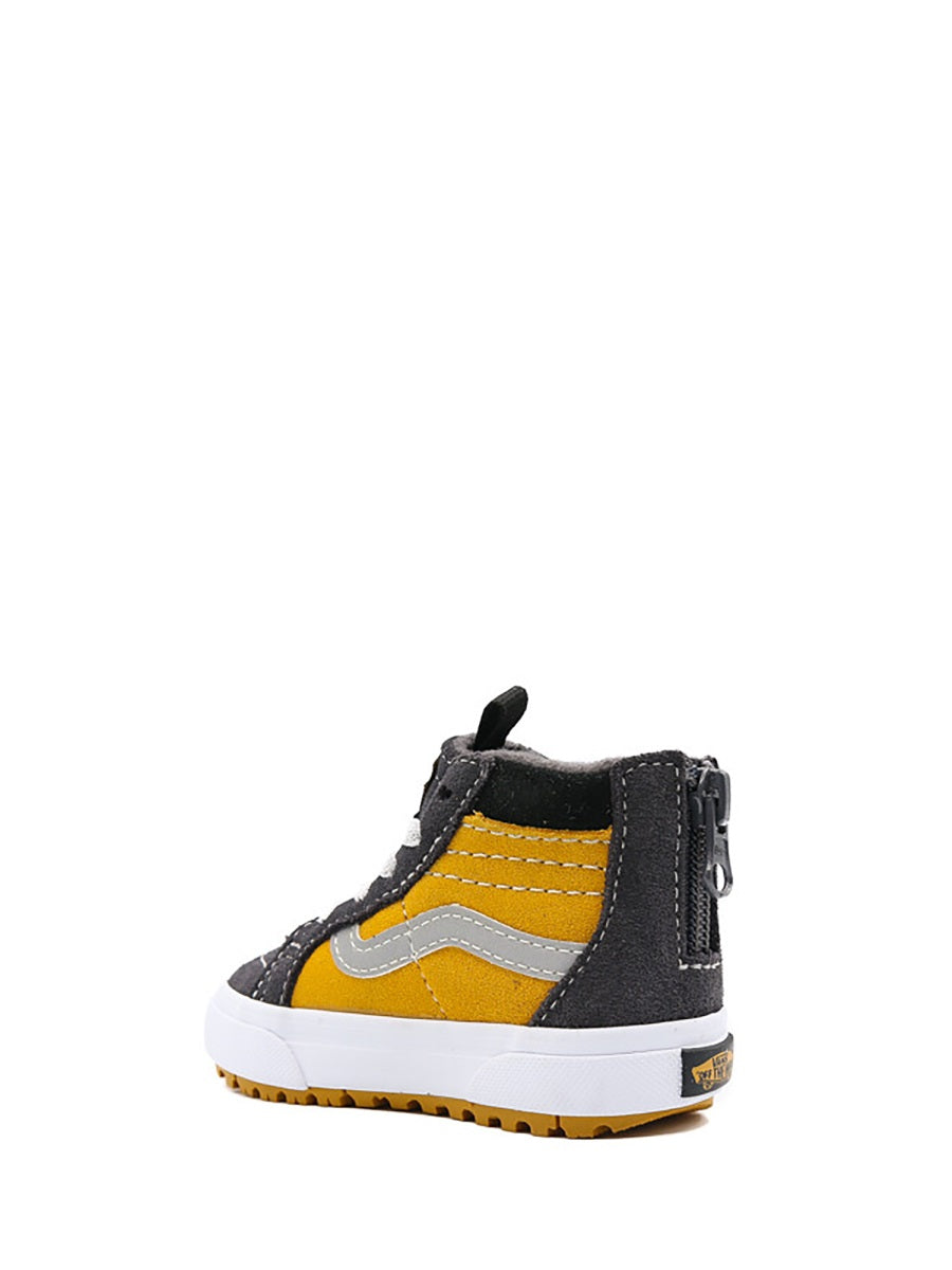 VANS Mini High-Top Leather Sneakers for Kids