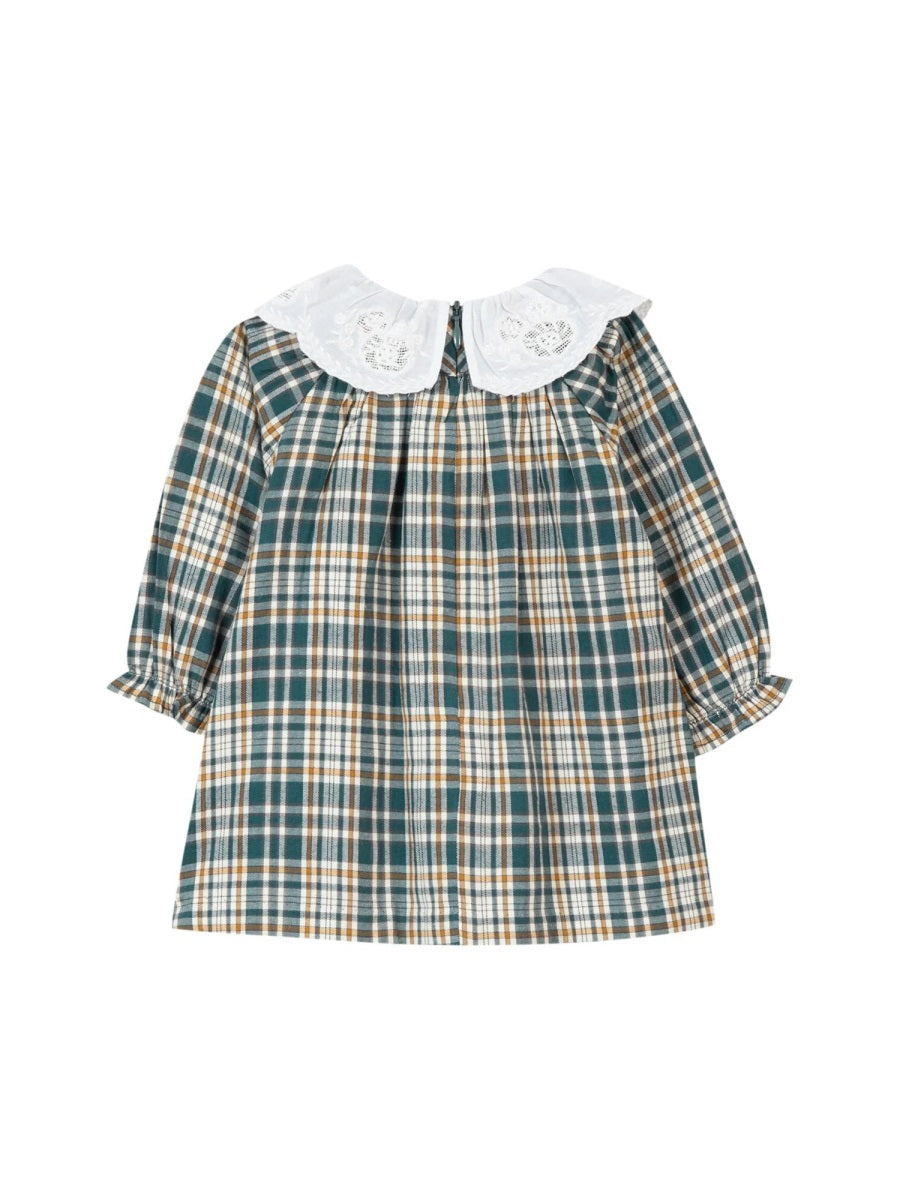 TARTINE ET CHOCOLAT Mini Collar Dress for Baby Girls