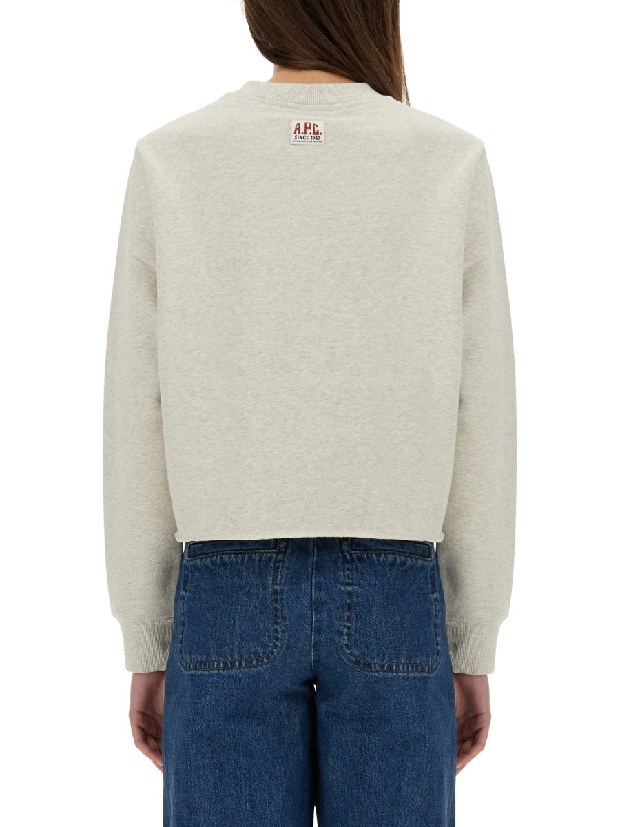 A.P.C. Logo Sweatshirt - Regular Fit