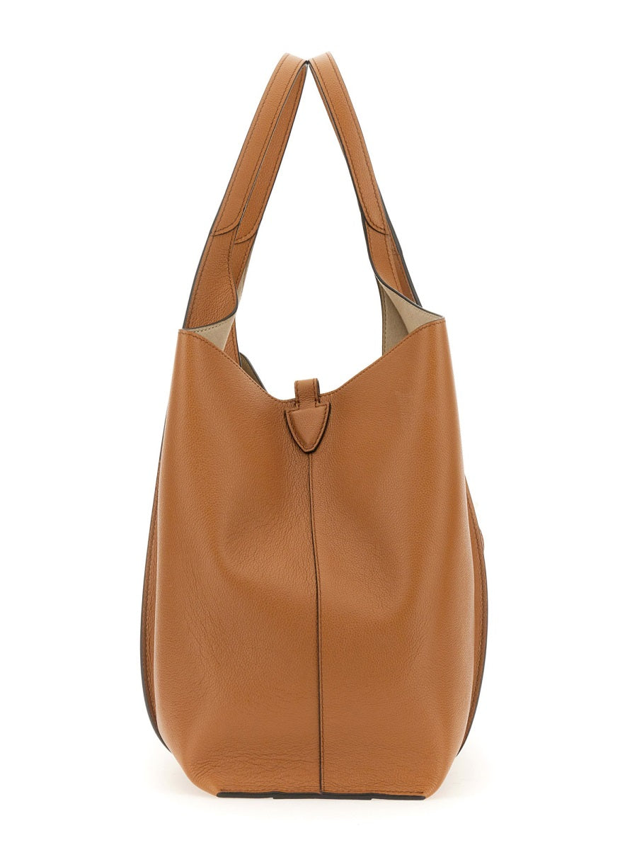 TOD'S Timeless Medium Shopping Bag - 34 CM X 29 CM X 14 CM