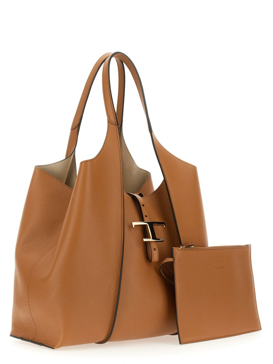 TOD'S Timeless Medium Shopping Bag - 34 CM X 29 CM X 14 CM