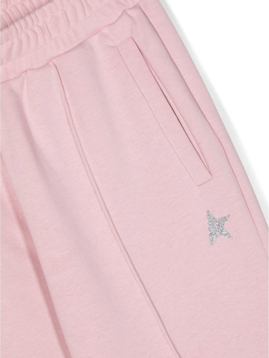 GOLDEN GOOSE Mini Glitter Star Jogging Pants