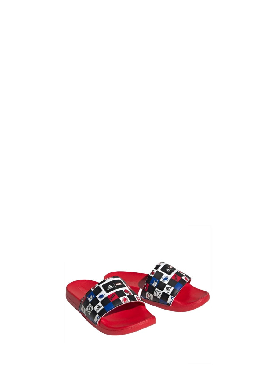 ADIDAS ORIGINALS Kids' Comfort Sandals Featuring Spider-Man Design