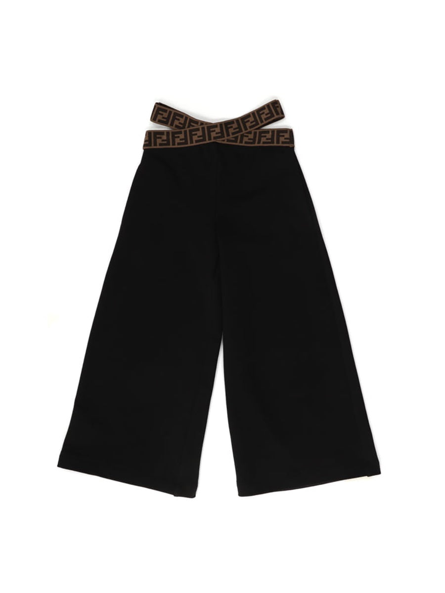 FENDI Wide Kids Sweatpants