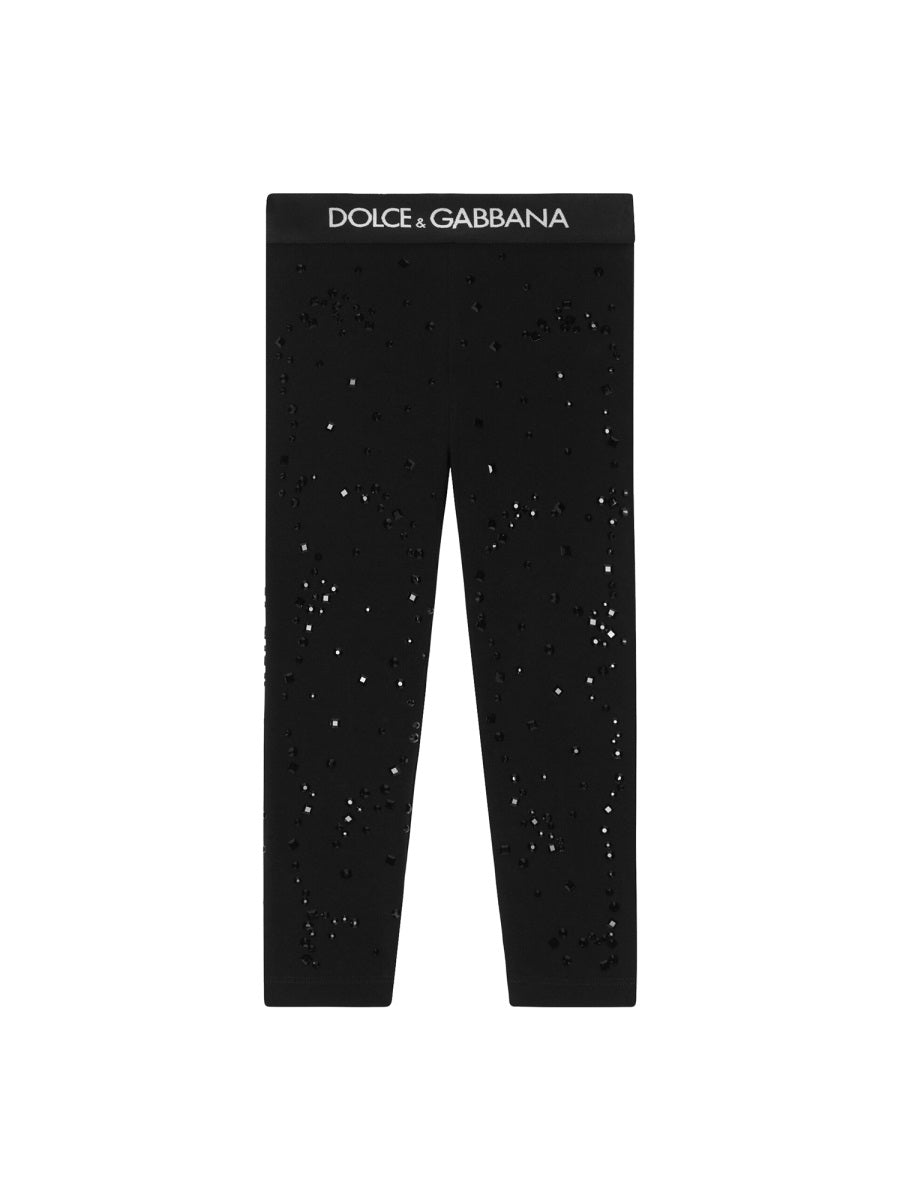 DOLCE & GABBANA Chic Mini Leggings for Girls