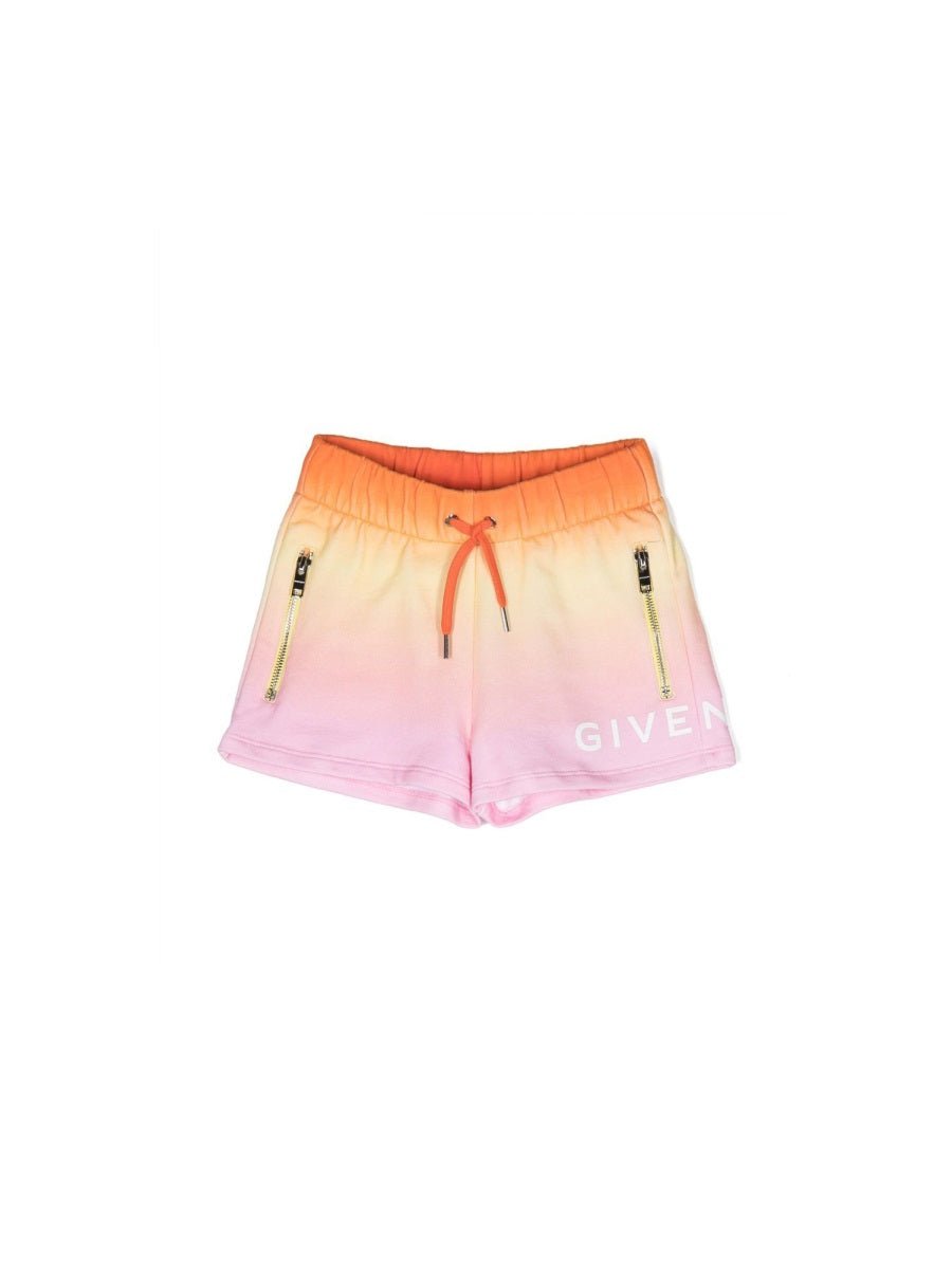 GIVENCHY Chic Mini Shaded Shorts for Girls