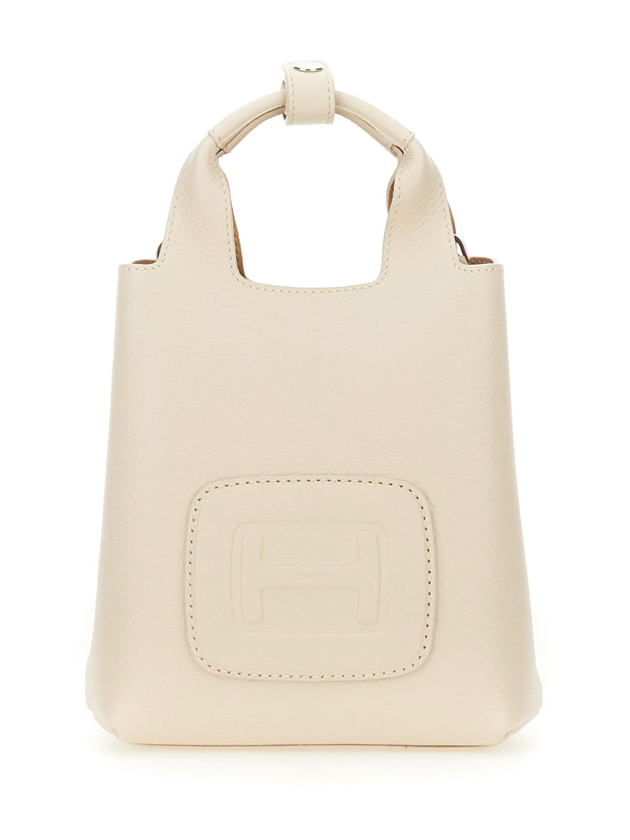 HOGAN Mini Handbag with Chic Calfskin Finish