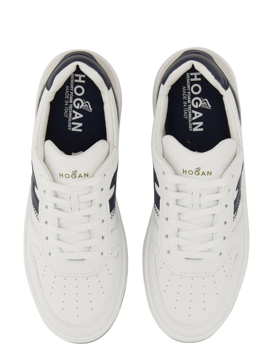 HOGAN Men's H630 Multicolour Sneakers with 4 cm Rubber Sole