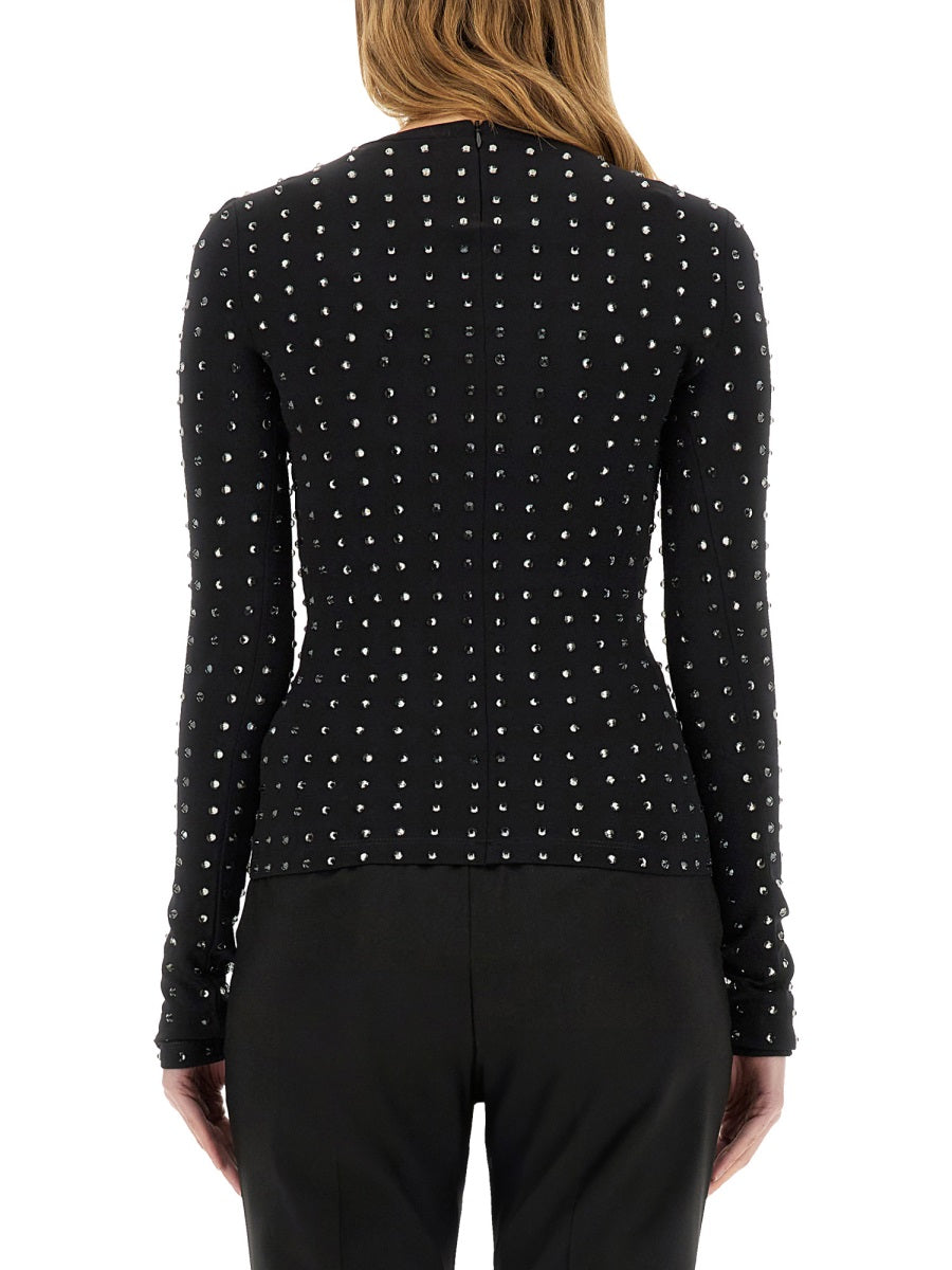 SPORTMAX Mini Top with Crystals for Women