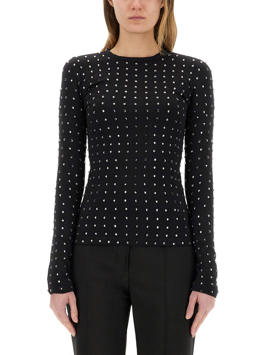 SPORTMAX Mini Top with Crystals for Women
