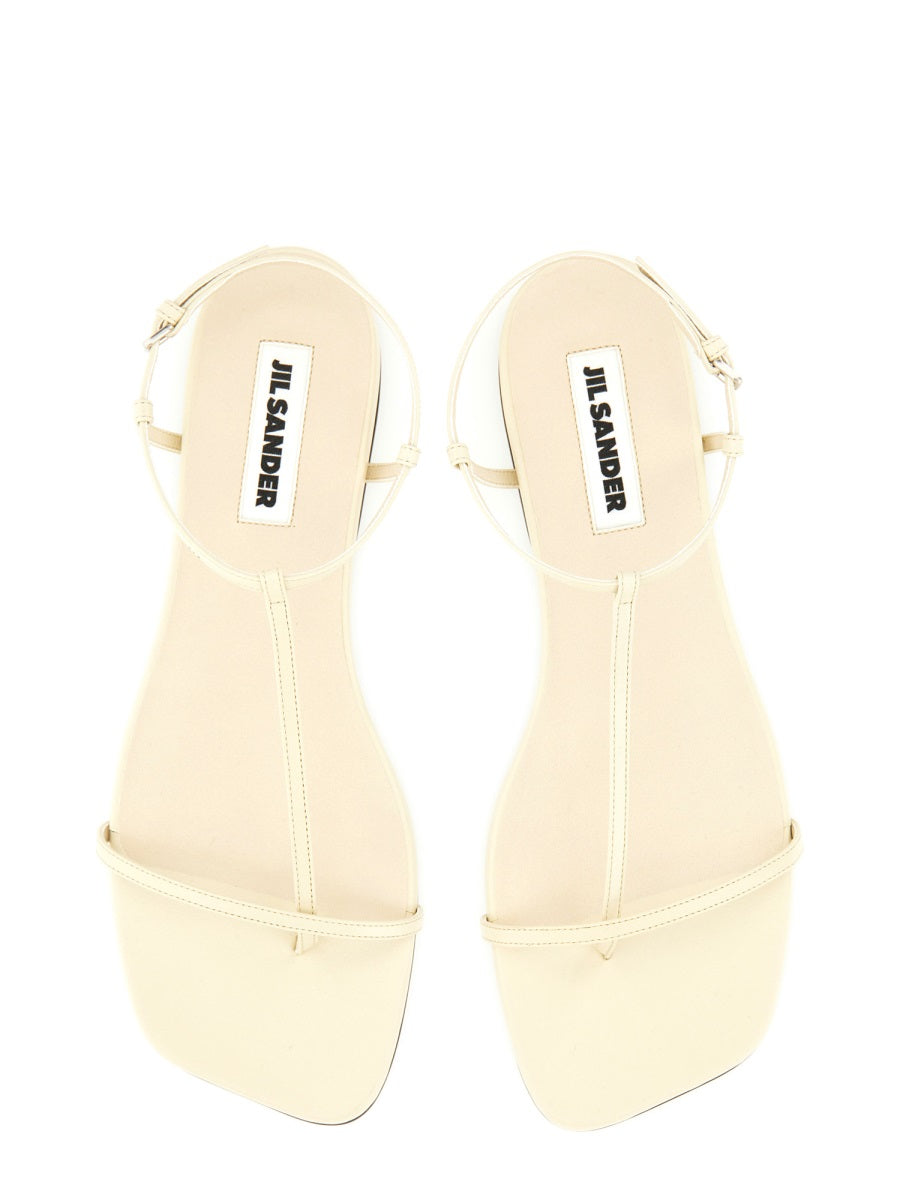 JIL SANDER Women’s Leather Sandal - SS25