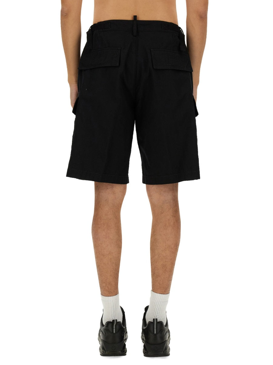 DSQUARED Bermuda Cargo Shorts - Size 48 IT