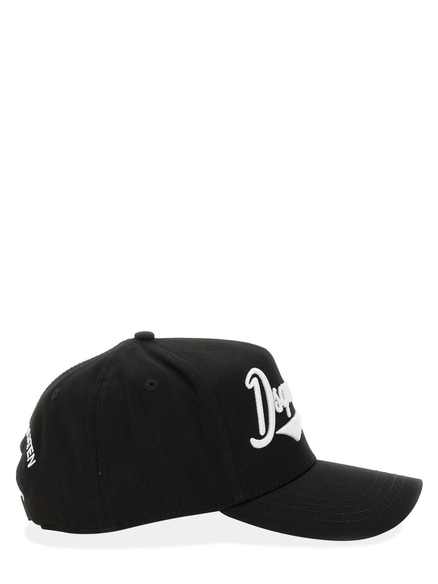 DSQUARED Classic Logo Baseball Hat for Men - SS25 Edition