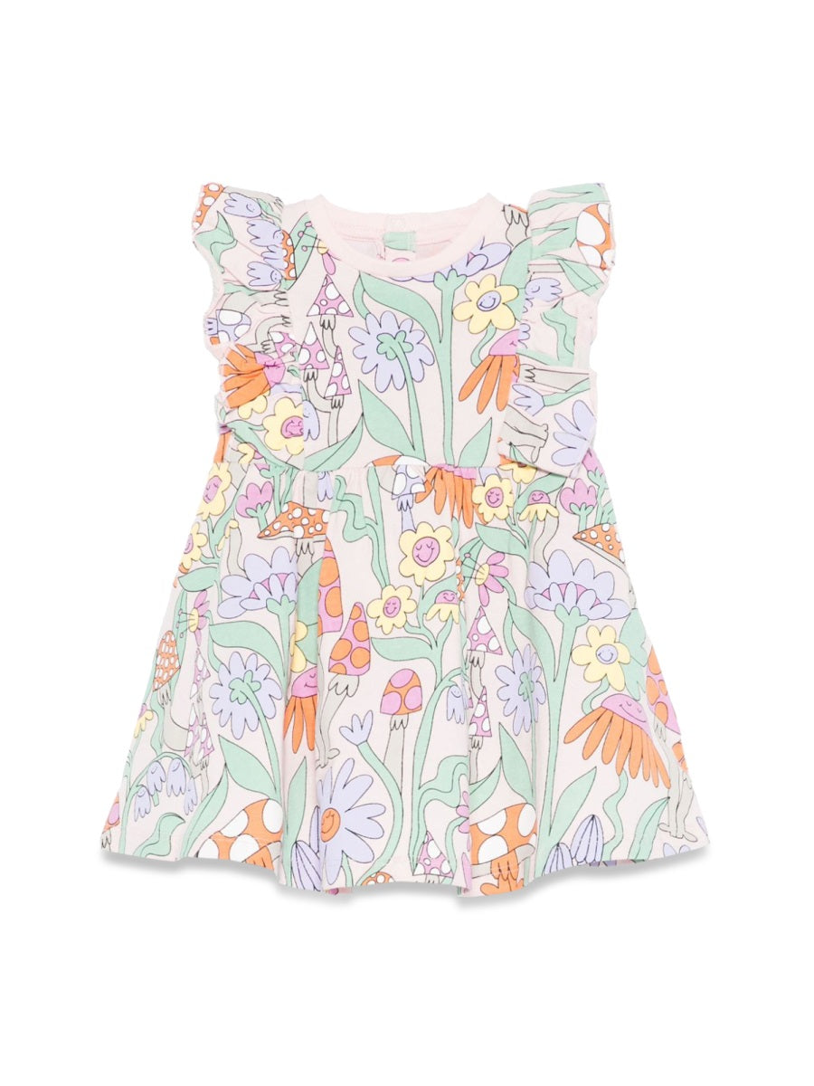 STELLA McCARTNEY Mini Cotton Dress for Girls - Spring/Summer 2025