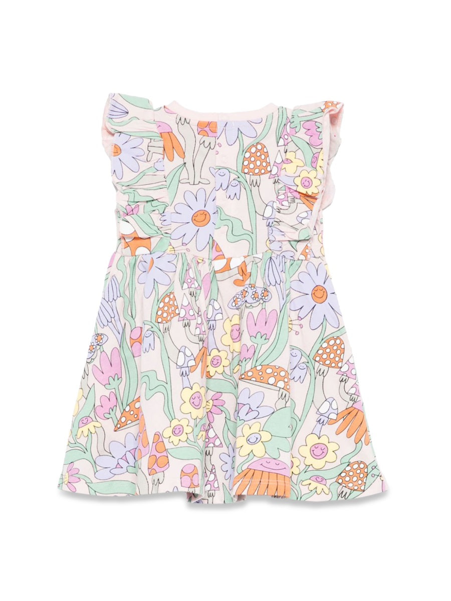 STELLA McCARTNEY Mini Cotton Dress for Girls - Spring/Summer 2025