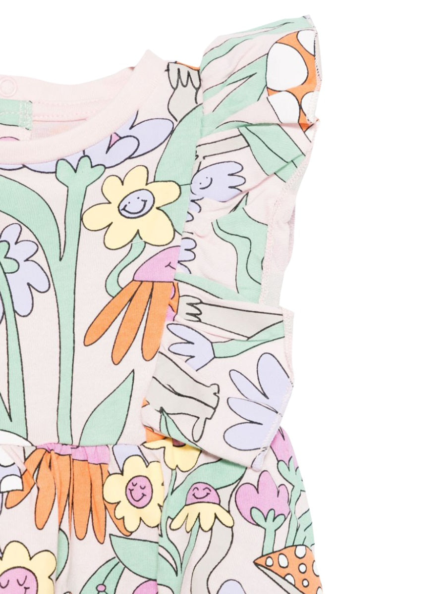 STELLA McCARTNEY Mini Cotton Dress for Girls - Spring/Summer 2025