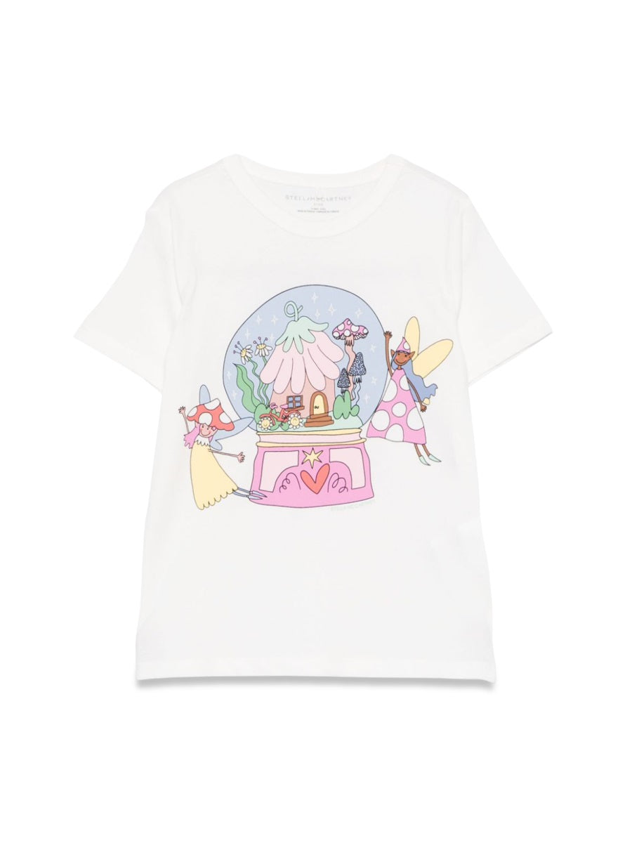 STELLA McCARTNEY Trendy Mini T-Shirt with Print for Girls