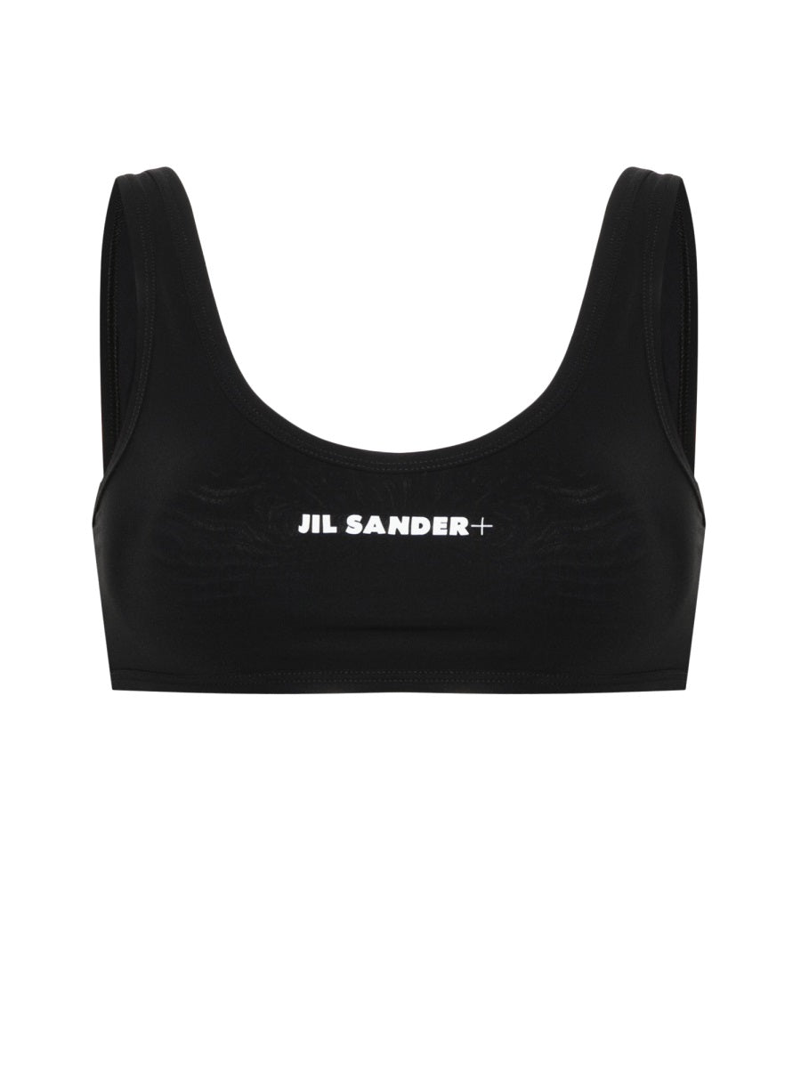 JIL SANDER Logo Bikini Top