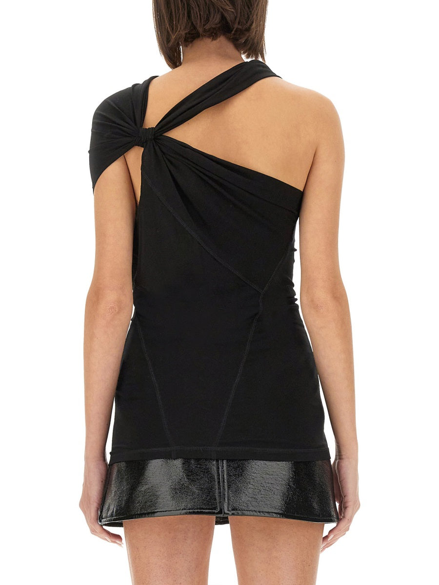 HELMUT LANG Draped Mini Top for Women
