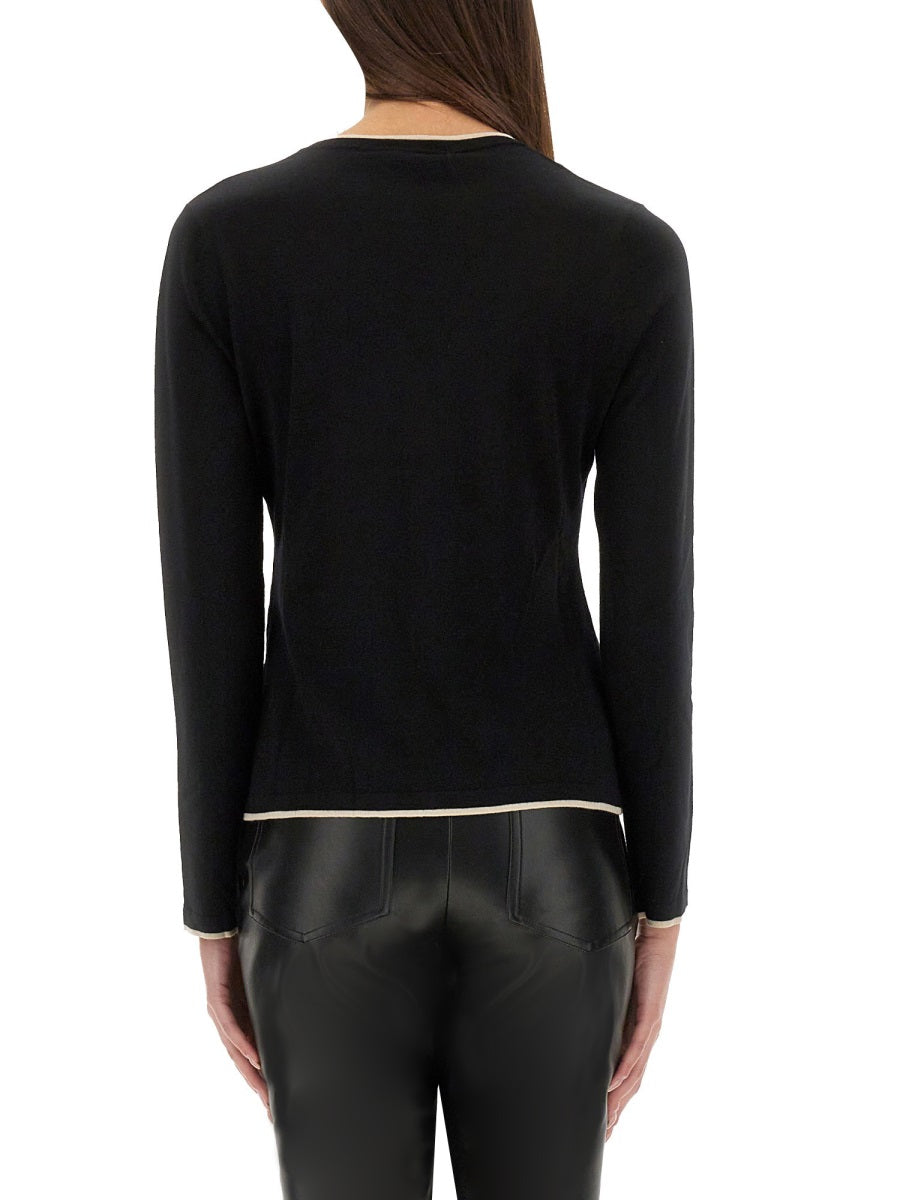 S MAX MARA Mini Cardigan in 100% Virgin Wool - Size S