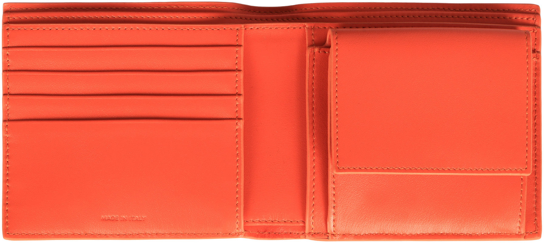 CELINE Bi-Fold Leather Wallet - 11 cm x 10 cm