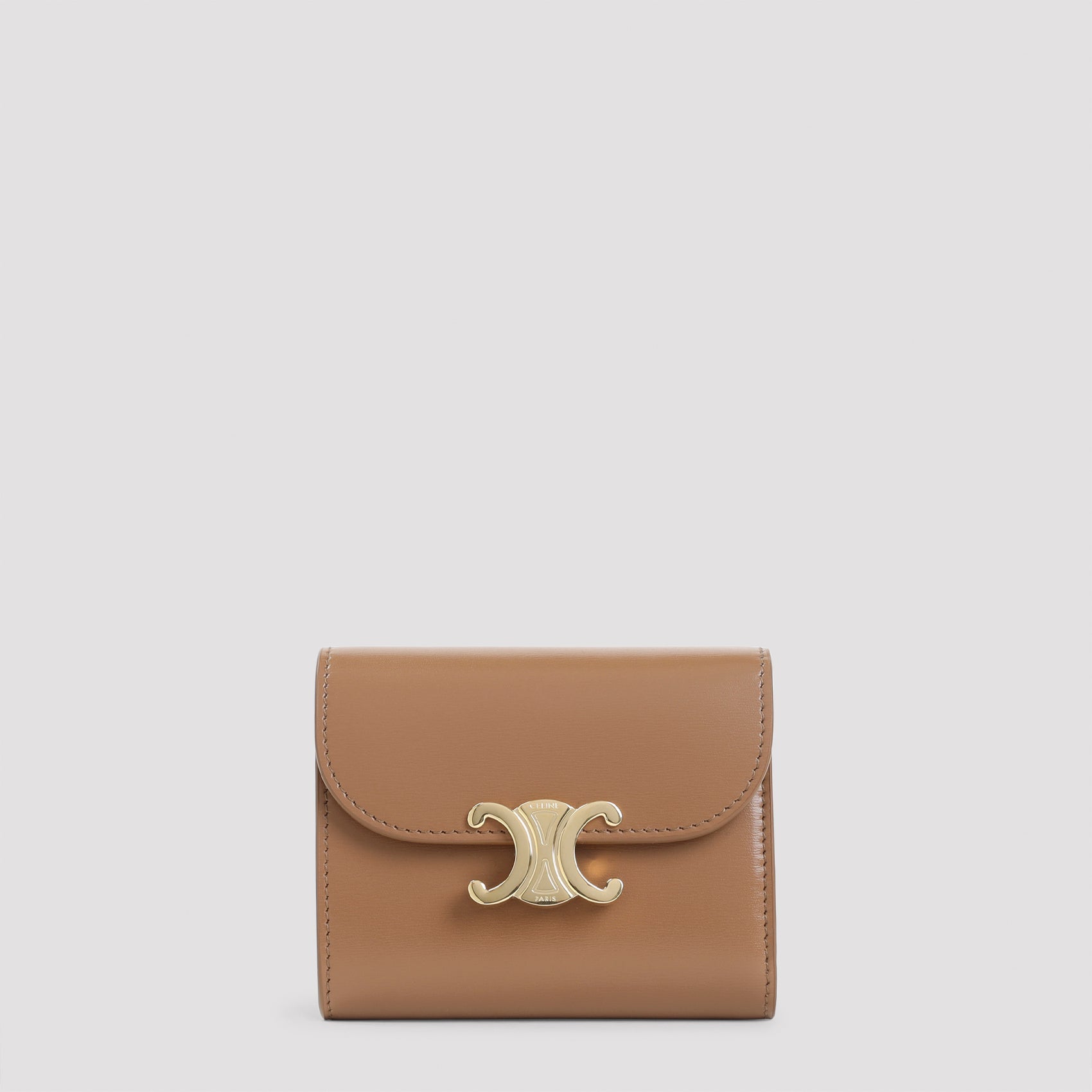 CELINE Mini Leather Small Flap Wallet