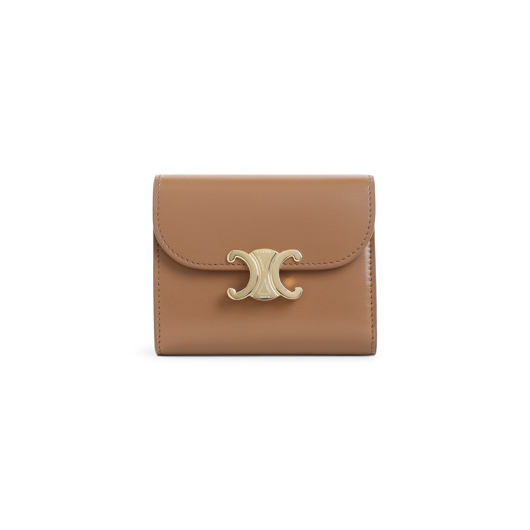 CELINE Mini Leather Small Flap Wallet