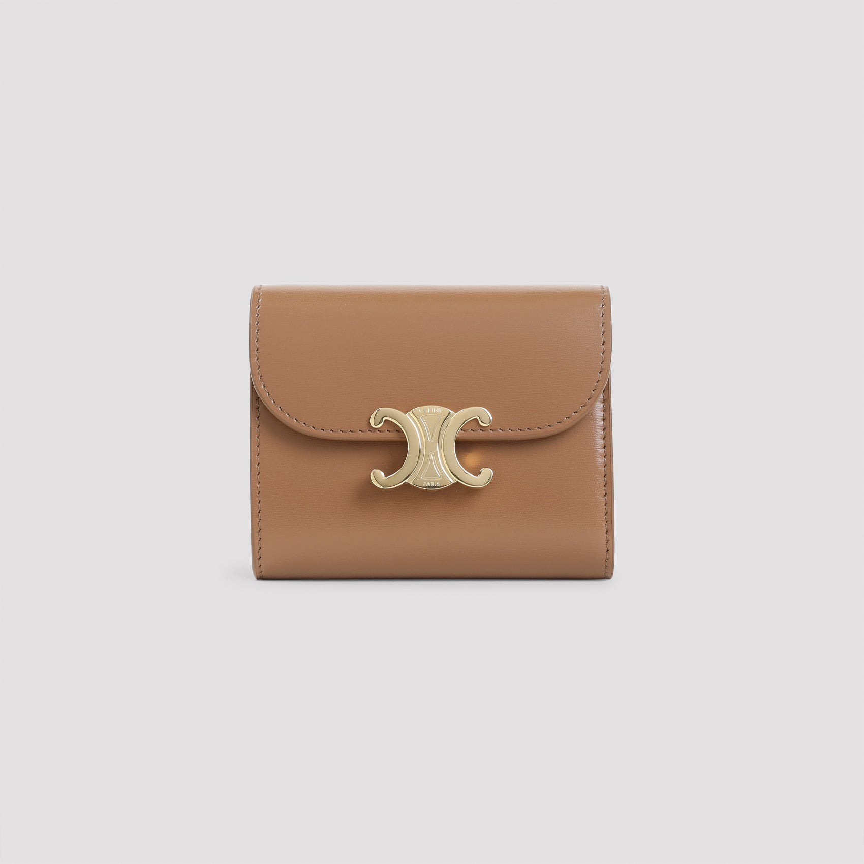 CELINE Mini Leather Small Flap Wallet
