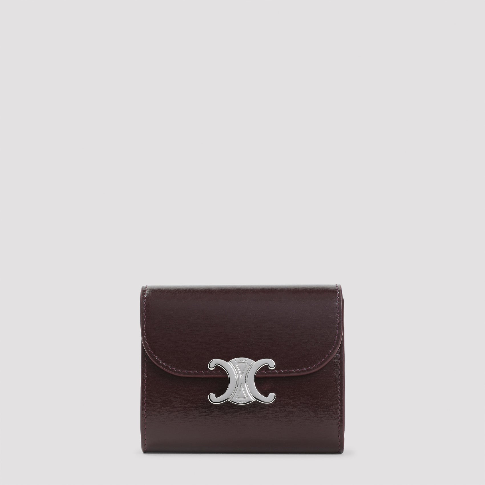 CELINE Mini Leather Flap Wallet