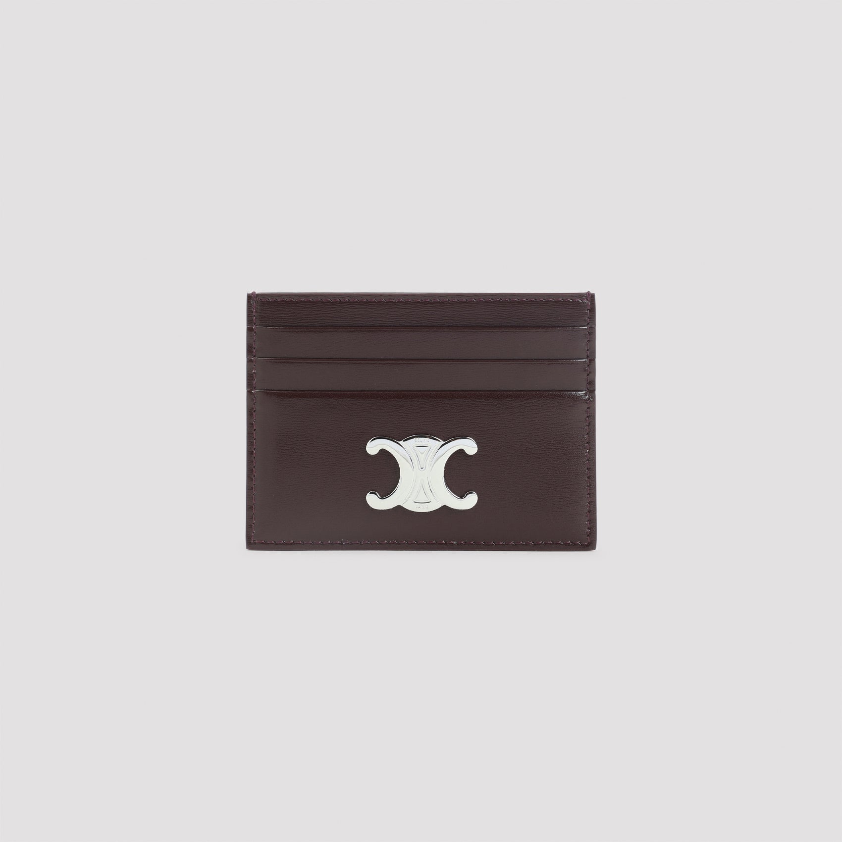 CELINE Mini Triomphe Calfskin Card Holder