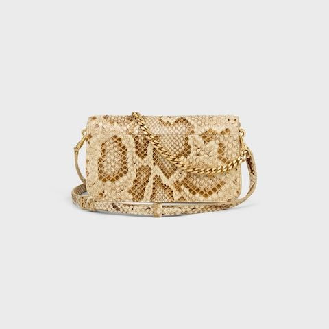 CELINE Python Skin Multi-Pochette for Women - SS25