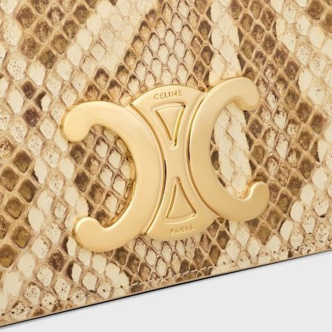 CELINE Python Skin Multi-Pochette for Women - SS25