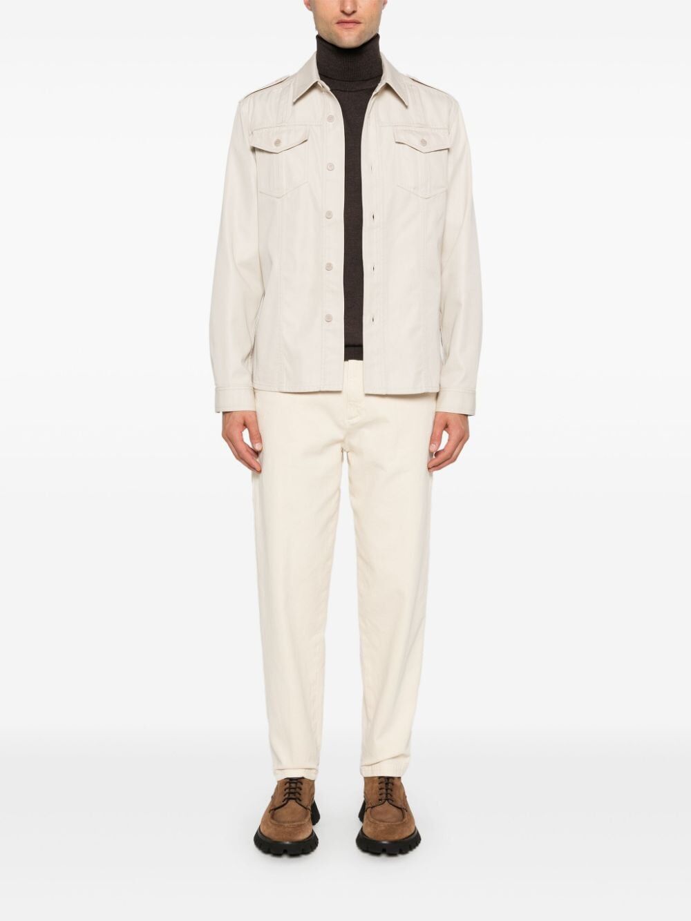 INCOTEX Elegant Slim-Fit Trousers for Men