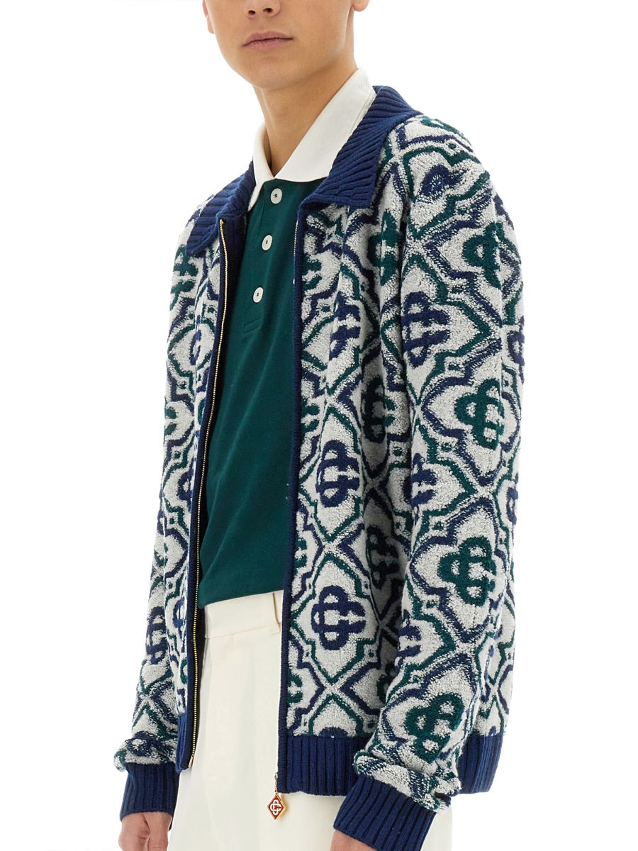 CASABLANCA Classic Polo with Logo - Size L