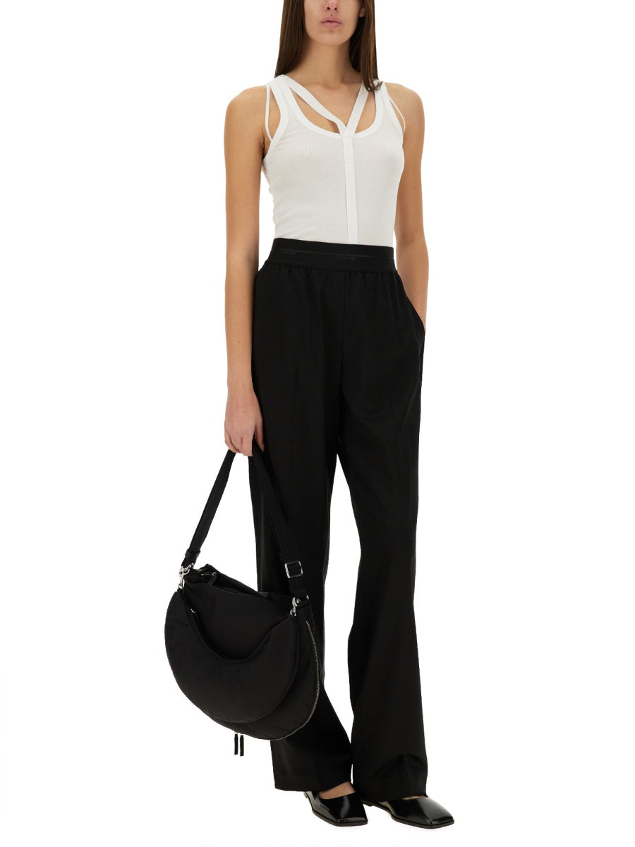 HELMUT LANG Slim Fit Racer Top - Women's Size S