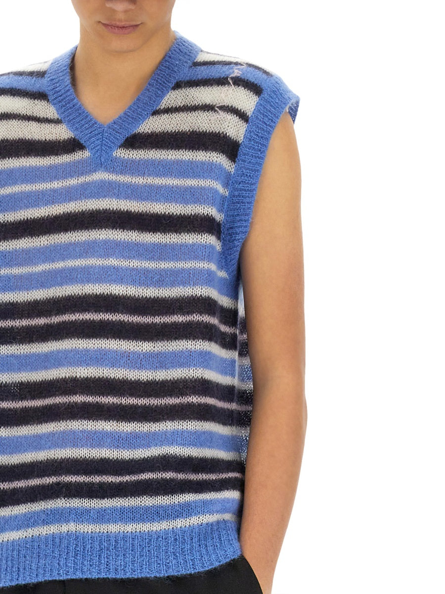 MARNI Mohair Blend Vest - Size 48 IT