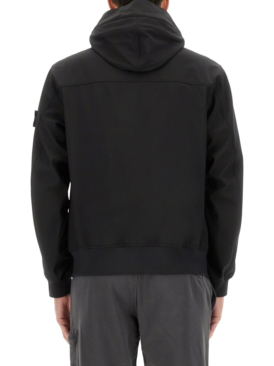 STONE ISLAND Men's Jacket with Hood - Size L