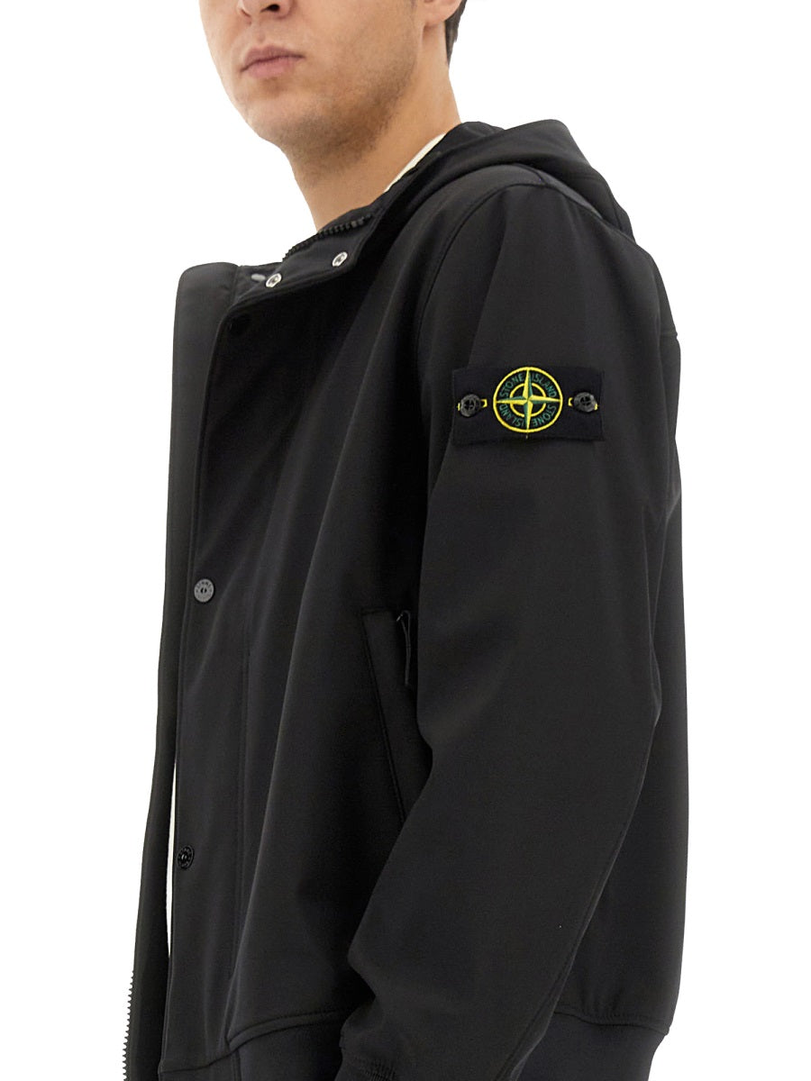 STONE ISLAND Men's Jacket with Hood - Size L