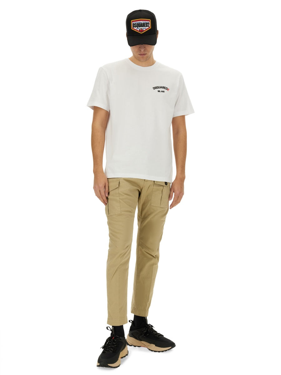 DSQUARED Men's Sexy Cargo Pants - Size 48 IT