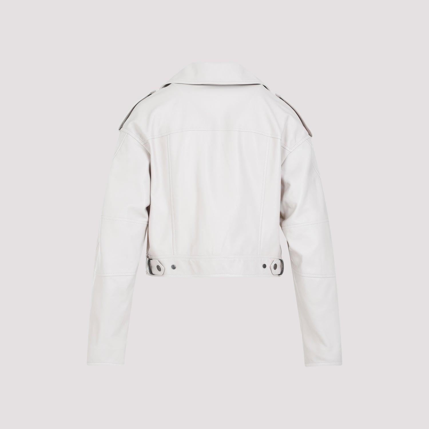 BRUNELLO CUCINELLI Men's 100% Leather Jacket