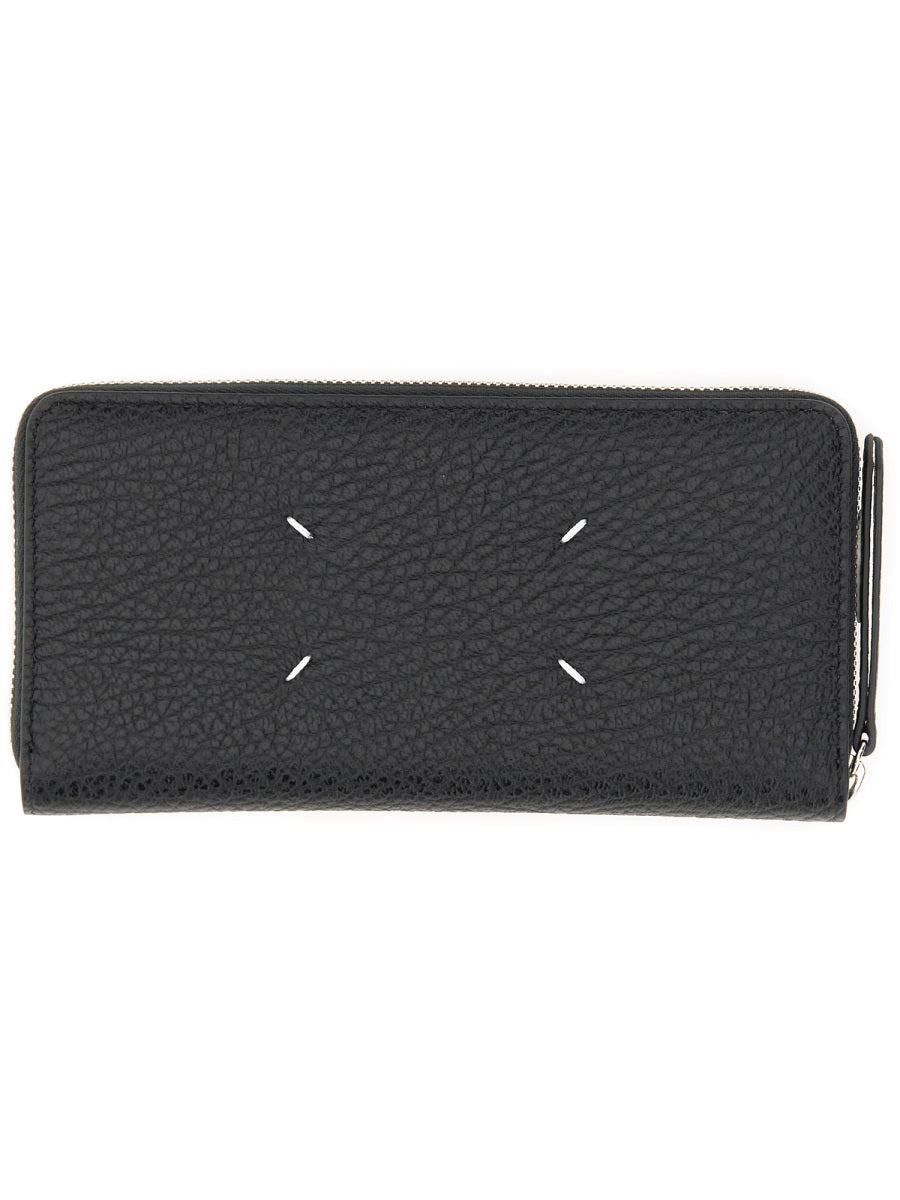 MAISON MARGIELA Mini Leather Wallet - Slim Design