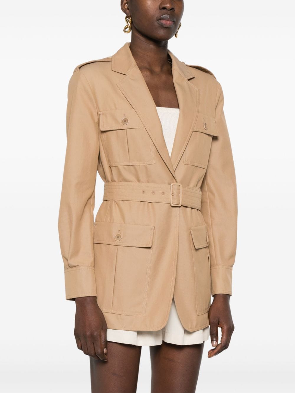 MAX MARA Classic Cotton Trench Jacket for Women