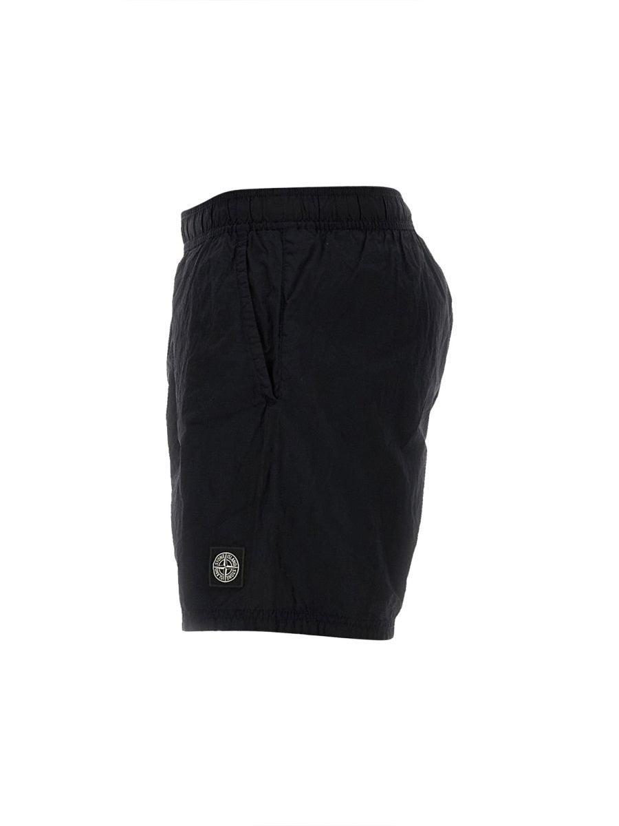 STONE ISLAND Men's Nylon Swim Trunks Size L