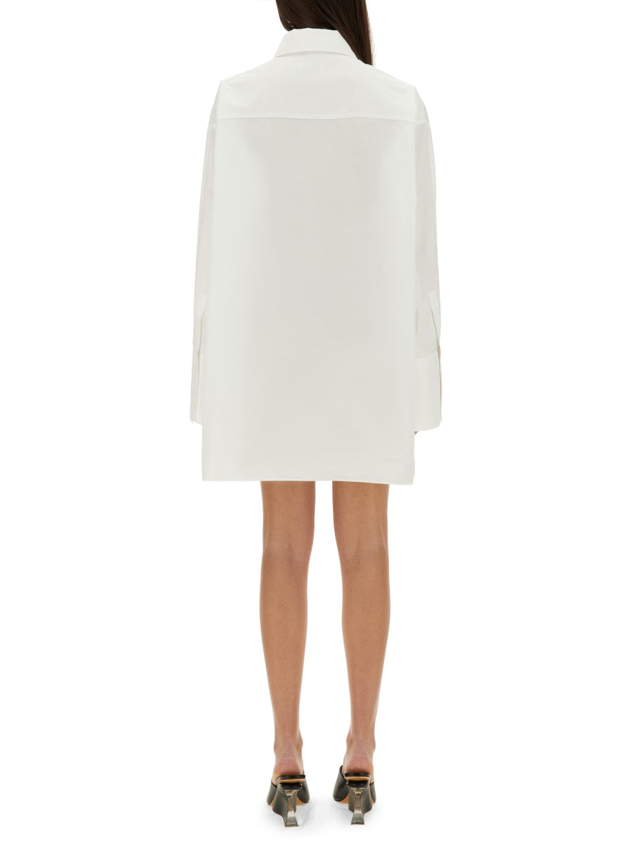 OFF-WHITE Oversized Poplin Shirt (Size 40)