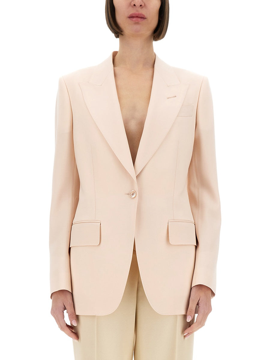 TOM FORD Single Breasted Wool Jacket - Size 40