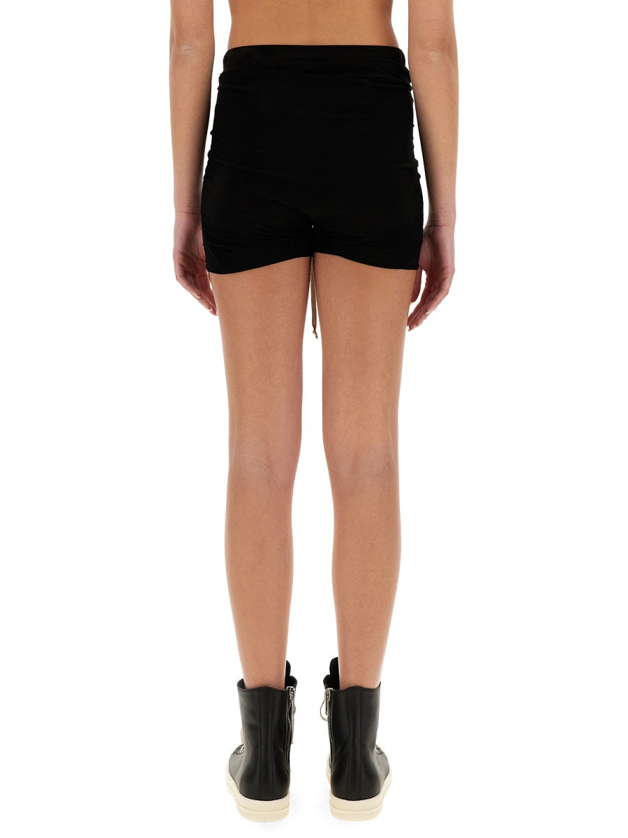 RICK OWENS Women's Elasticated Shorts - Size 40