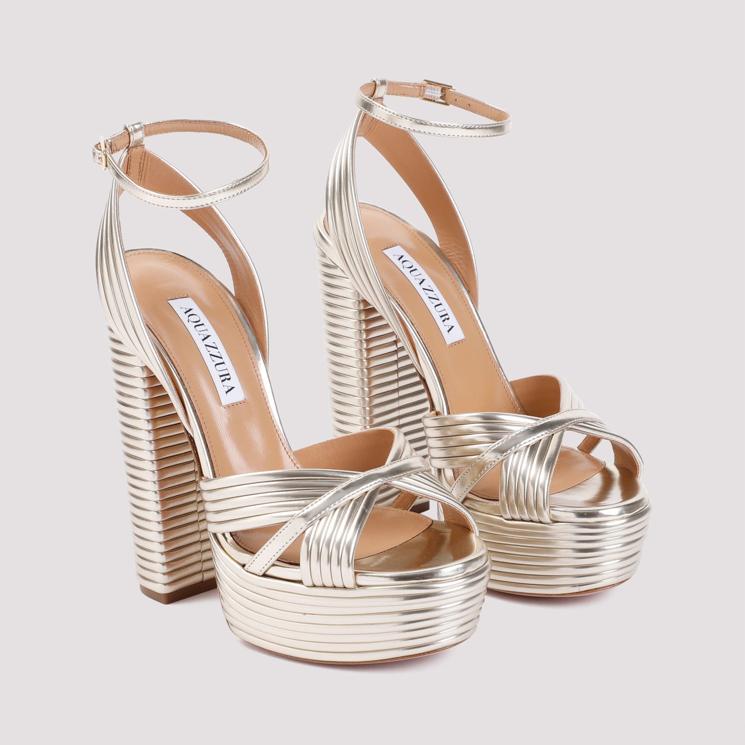 AQUAZZURA Sundance Plateau Sandals - 14cm Heel