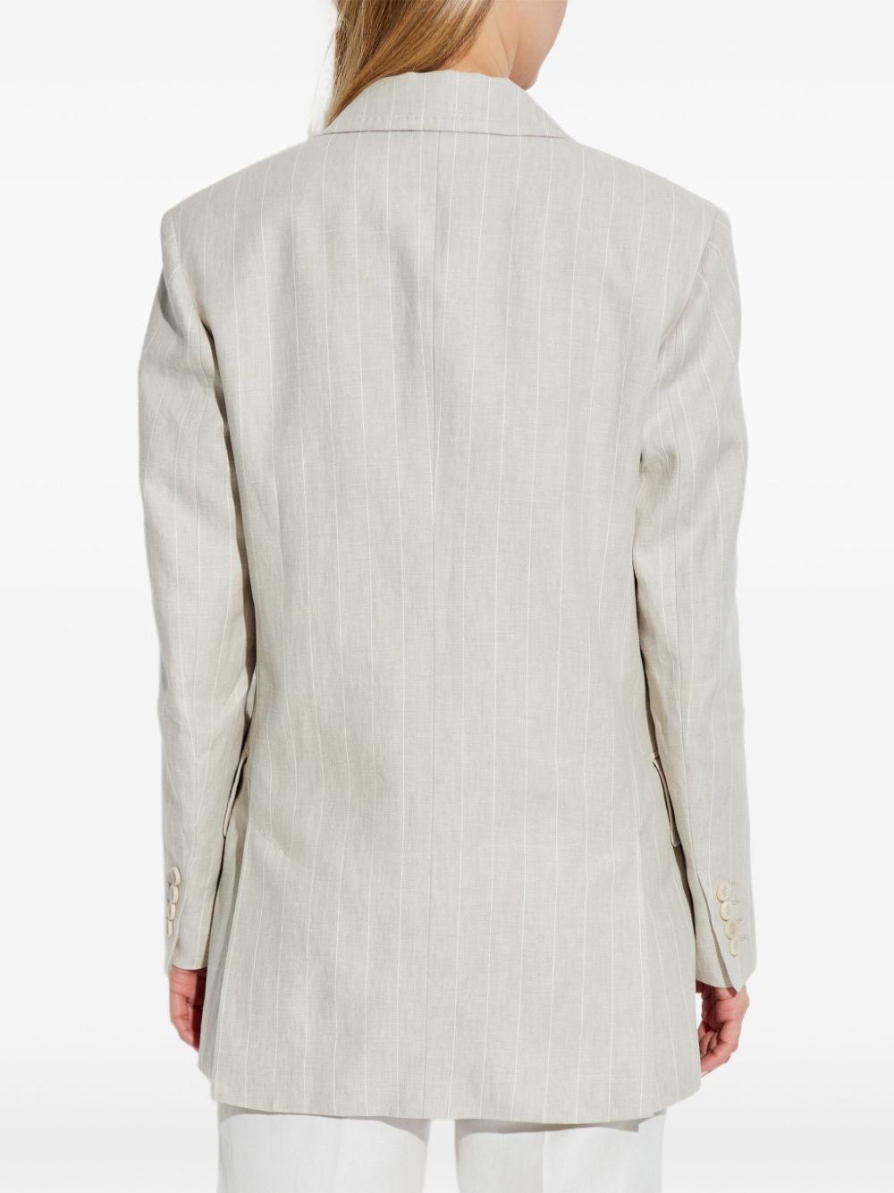 MAX MARA Double-Breasted Notch Lapel Blazer for Women