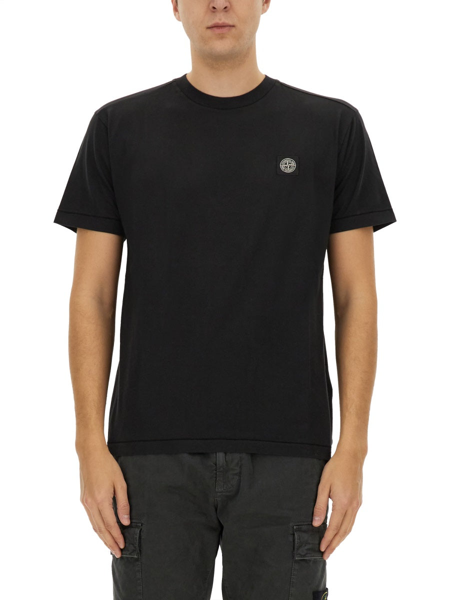 STONE ISLAND Signature Logo T-Shirt for Men - Size L